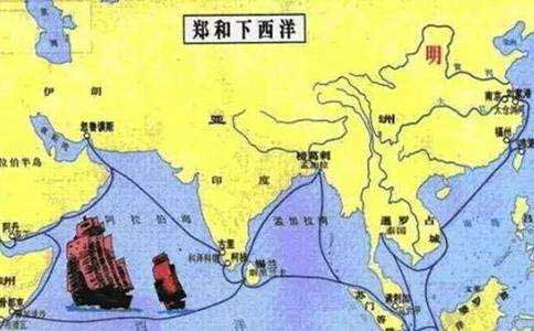 下西洋航行图