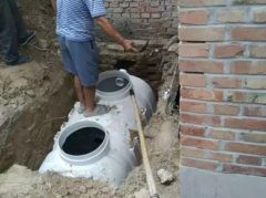 喀什农村厕所改造玻璃钢化粪池厂家直营